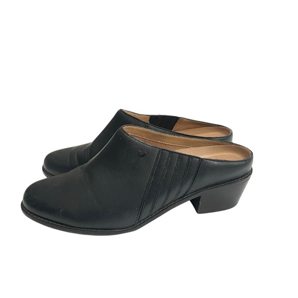 VIONIC Joy Nellie Orthopedic Mules Slip On Comfort Heel Black Size: 9 - Picture 2 of 12